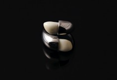 ANILLO DOBLE CON PERLAS DE...